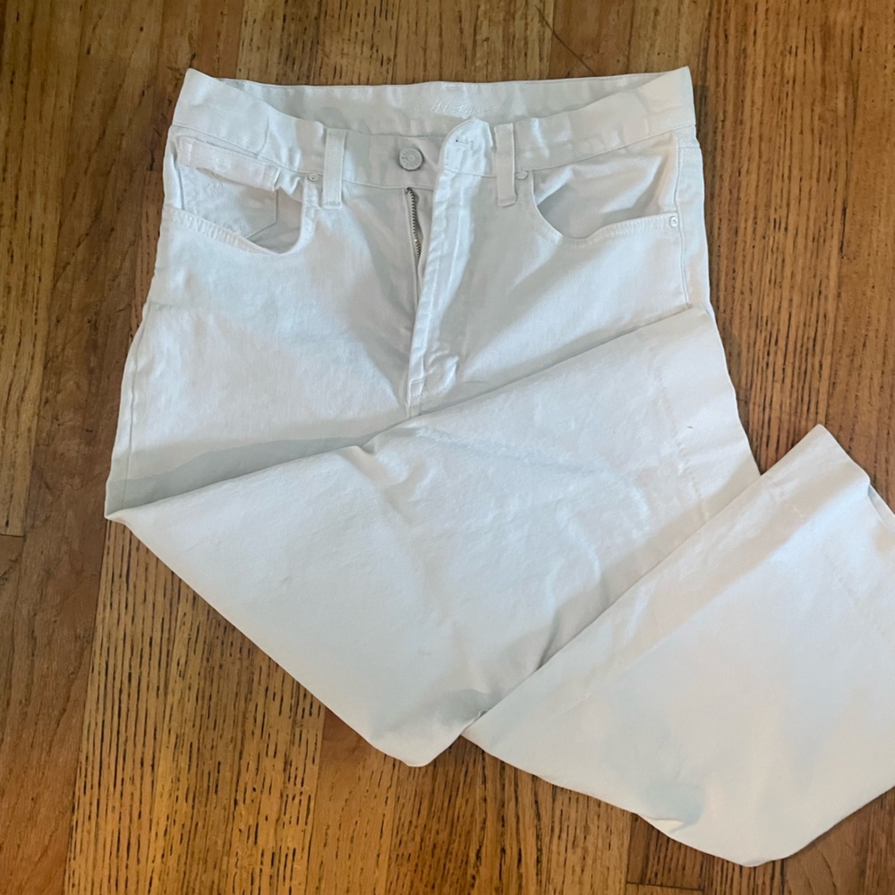 Vintage Ralph Lauren high rise Cropped wide leg jeans